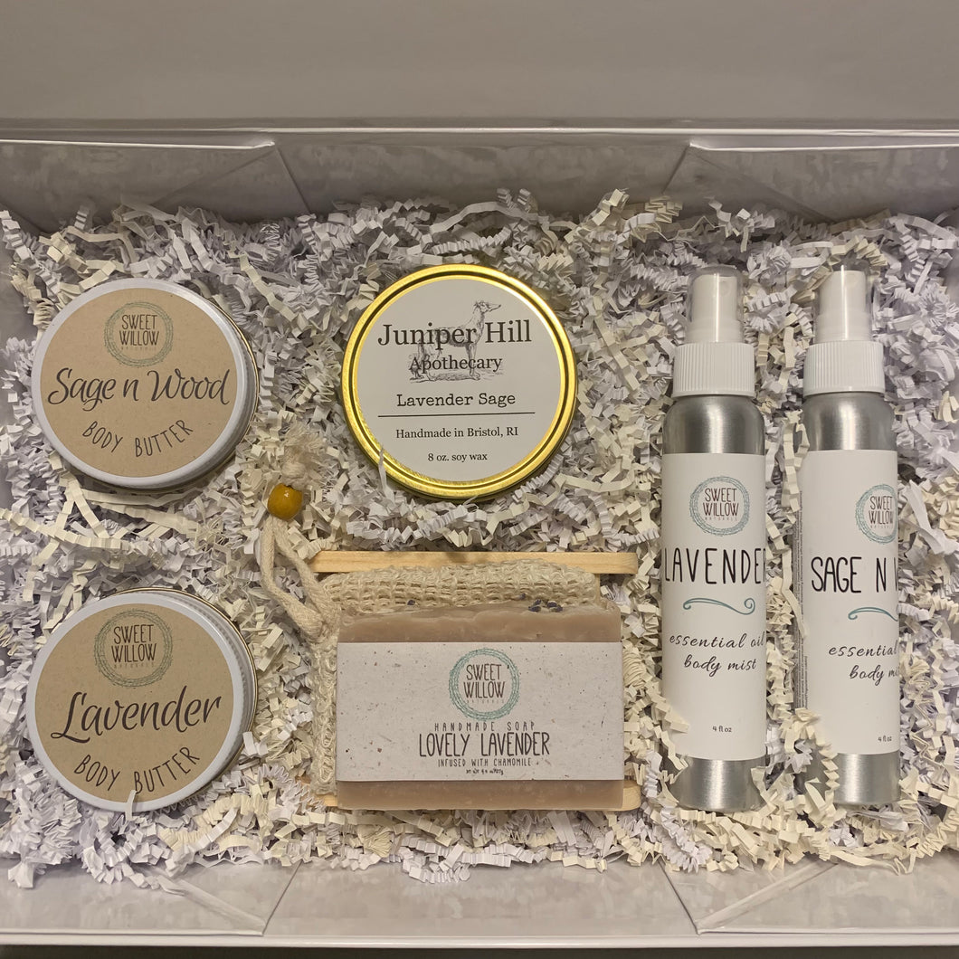 Lavender and Sage gift box